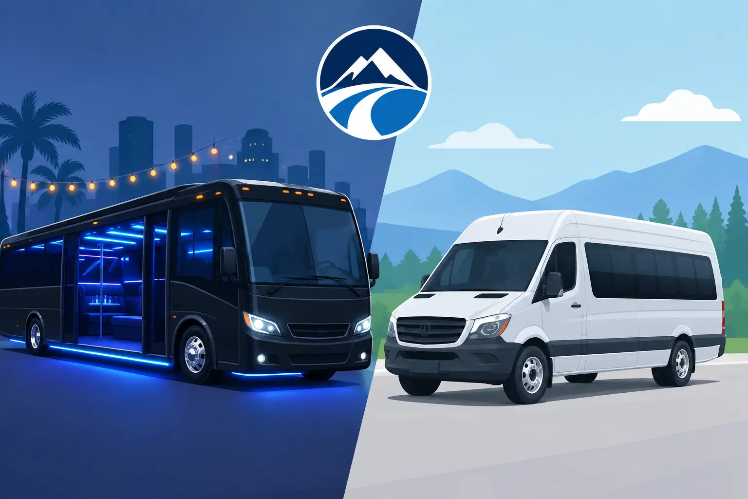 Party Bus Versus Charter Van for Your Event