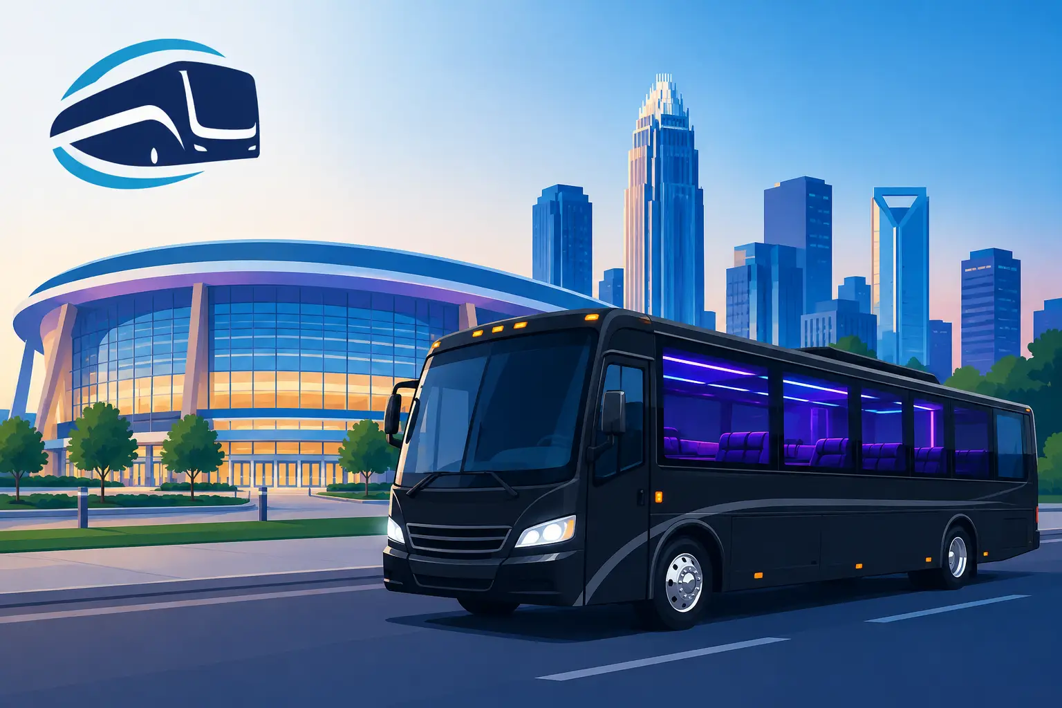 Spectrum Center Party Bus Transportation Guide